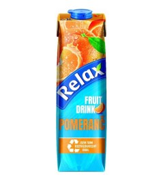 RELAX FRUIT DRINK pomeranč 1l
